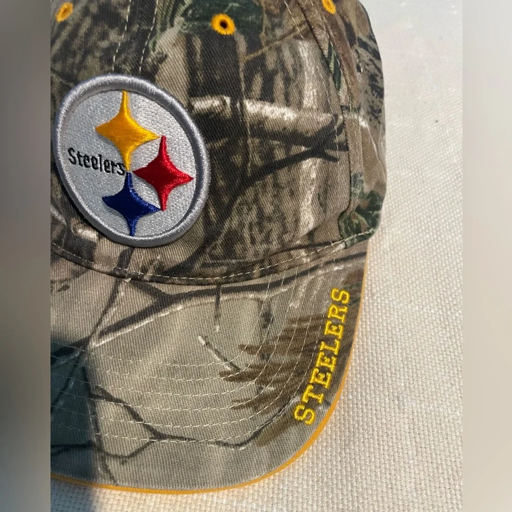 Steelers Camouflage NFL Hat in great condition
